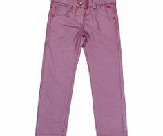 Esprit Girls Pink Metallic Jeans L10/F3
