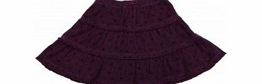 Esprit Girls Printed Cord Skirt L11/B4