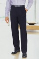 ESSENTIALS pleat-front trousers