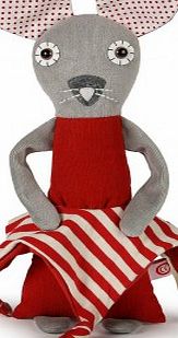 Esthex Daisy Mouse Soft Toy Red `One size