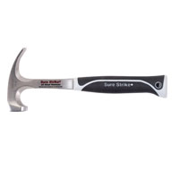 Emr16C Surestrike All Steel Straight Claw Hammer 16Oz