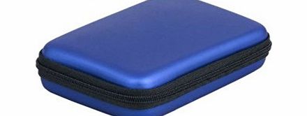 Esung Zehui Portable Hard Disk Drive Shockproof Zipper Cover Bag Case 2.5`` HDD Bag Hardcase Blue