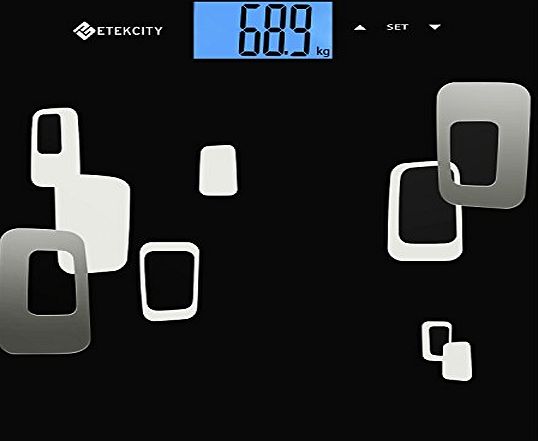 Etekcity Digital Body Fat Analyzer Bathroom Scale, 28st/180kg/400lb, Measures Weight, Body Fat, Hydration, Bone, Muscle and More
