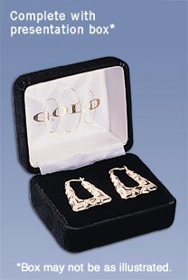 white gold cubic zirconia cross earrings