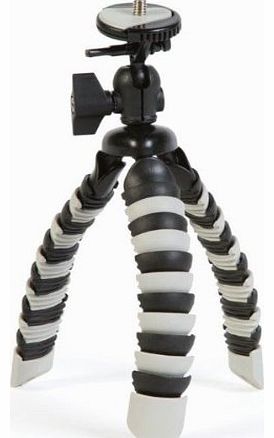 Flexible Mini camera Tripod - Black and Grey 195 x 45 x 35mm