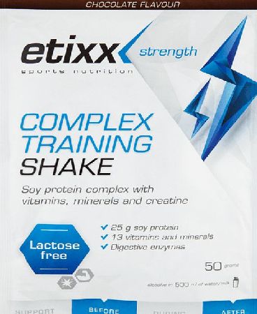Etixx Complex Training Shake Chocolate 50g - 50g