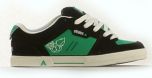 Etnies Arto 2 Skate Shoe - Green/Black/White