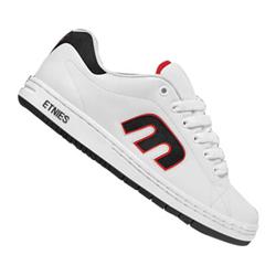 etnies Callicut Skate Shoes - Red/White/Black