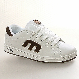 Etnies Callicut Skate Shoes - White/Tan/White