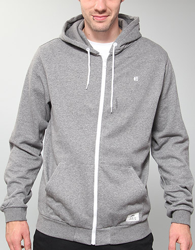 Classic Zip hoody - Grey Heather