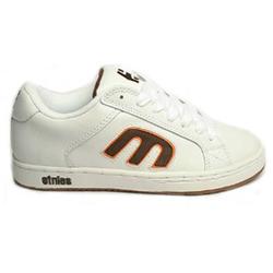 etnies Digit SMU Skate Shoes - White/Orange
