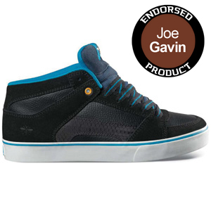 Joe Gavin RVM Mid skate shoe - Black/Blue
