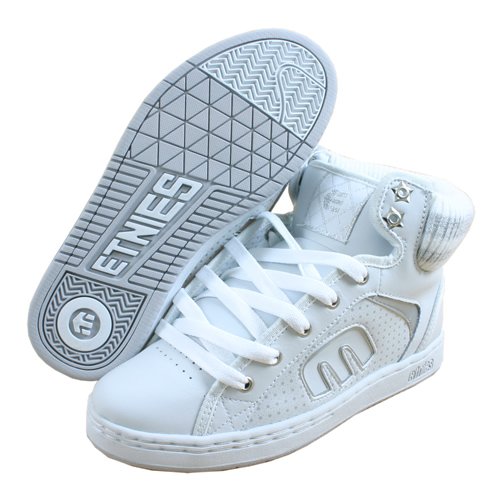 Ladies Etnies Rocker Shoe White/grey 125