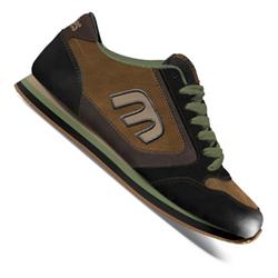 Lo-Cut 2.5 Skate Shoes - Black/Brown/Green