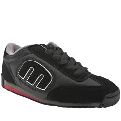 Male Etnies Lo-Cut Ii Fabric Upper in Black and Red, Green and Stone