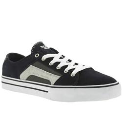 Etnies Male Rss Suede Upper in Grey and Navy