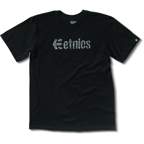 Etnies Mens Etnies Corp Fill Tee 001 Black
