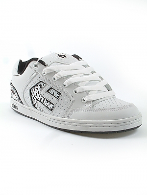 Etnies Pace Skate Shoes - White/White/Black