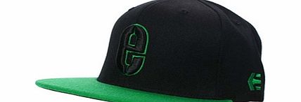 Etnies Rook Snapback Hat - Black/Green