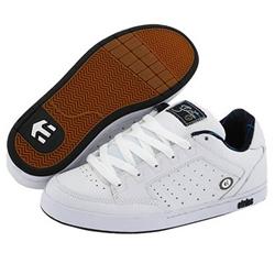 etnies Sheckler Skate Shoes - White/Black