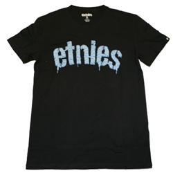 Etnies Stencil Laced T-Shirt - Black