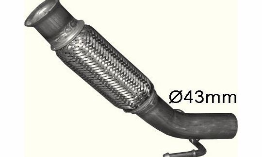 ETS-EXHAUST PEUGEOT 406 2.0 HDI ESTATE SALOON 110hp 1998-2003 Exhaust Front Pipe