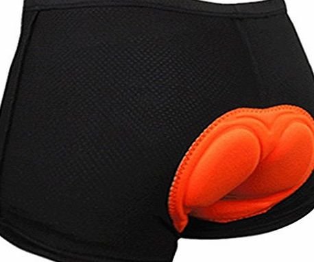eTTg  Breathable 3D Padded Bicycle Underwear Shorts For Cycling Ride Bikes Enthusiasts