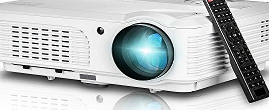 X660S+ LED 1080p HD Home Office LCD Video Projector 3D Multimedia HDMI Portable 2800 Lumens For Home Cinema Theater Games Education Business Party Meeting With USB SD HDMI VGA AV TV Port
