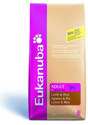 Eukanuba Adult rich in Lamb and Rice 3kg