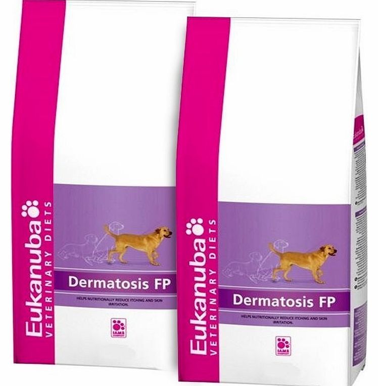 Eukanuba Dermatosis FP Formula Twin Pack