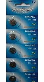 Eunicell 20 x Eunicell CR1220 Lithium Button Cell Battery Batteries 3V