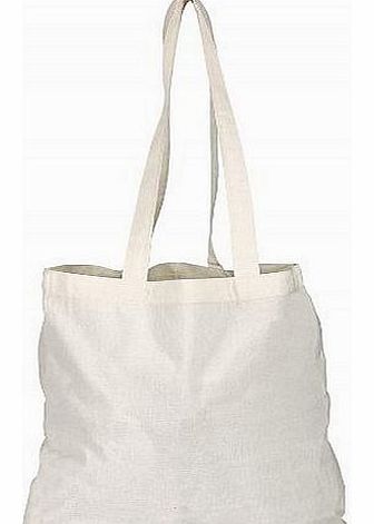Natural Cotton Tote Bag 145gsm Euro Brand - Plain Ideal Print / Crafts