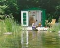 Shed Size 6: Europa Shed Size 6 (244cm x 300cm roof s - Dark Green