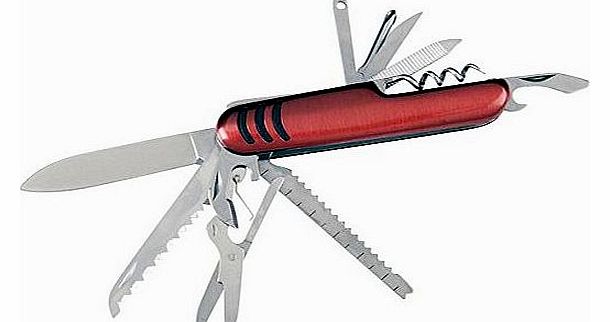 Pocket Knife 11 Tools Utility Knife Camping Outdoors Multiuse