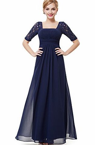 Ever-Pretty Ever Pretty Womens Long Bright Prom Dress 18 UK Navy Blue