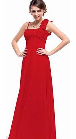 HE09766RD06, Red, 6UK, Ever Pretty Ladies Christmas Bridesmaid Dresses 09766