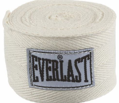 Everlast Boxing Hand Wraps - 108``, Off-White
