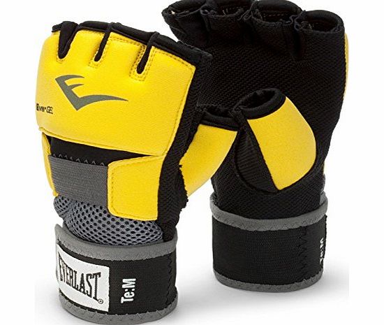Everlast Ever-Gel Boxing Glove Wraps - L, Yellow