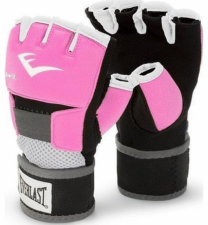 Evergel Ladies Hand Wrap Boxing Gloves - Pink