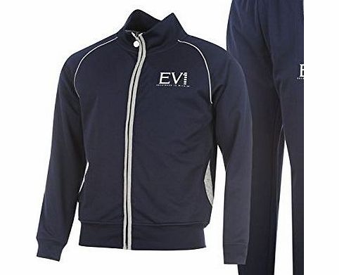 Everlast Mens Tricot Tracksuit Sn44 Training Sport Gym Clothing Brand New Navy M