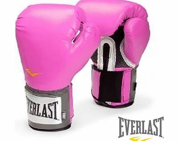 Everlast Womens Pro Style Boxing Gloves - Pink, 14 oz