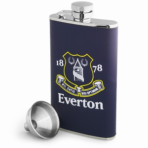 Everton FC Everton Leather Hip Flask