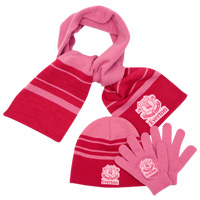 Hat Scarf and Glove Set - Bright