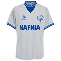 Everton Le Coq Sportif 1984 Away Shirt - Grey.