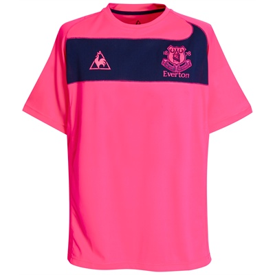 Le Coq Sportif 2010-11 Everton Away Football Shirt (Kids)
