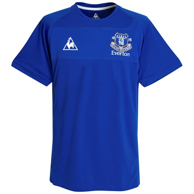 Le Coq Sportif 2010-11 Everton Home Football Shirt (Kids)
