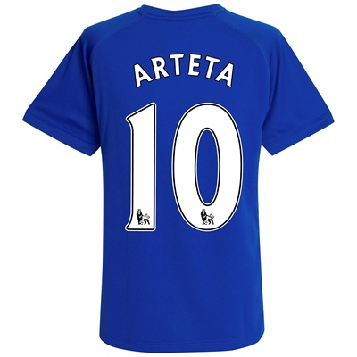 Everton Le Coq Sportif 2010-11 Everton Home Shirt (Arteta 10)