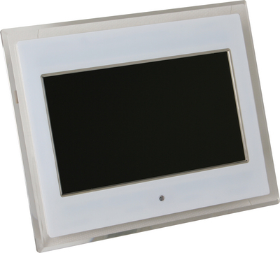 10 Inch Digital Photo Frame with Remote Control and Speakers White