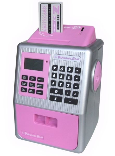 everythingplay Pink My Personal Bank ATM Machine - UK-GBP