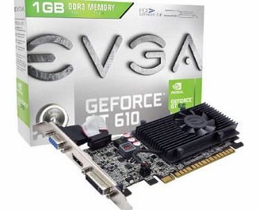 EVGA GF GT 610 1GB DDR3 Graphics Card